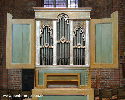 Italienische Orgel in der Marktkirche Hannover (Gro�bild ca. 100 KB)