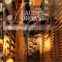 Cover der Audio CD 'Laudes Organi', Matthias Neumann