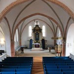 Orgel Achim, Kirchraum