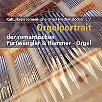 Audio CD mit dem Orgelportrait der Furtwängler & Hammer - Orgel, eingespielt von Tobias Götting.